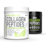 Giant Sports Collagen Peptide Powder - Hydrolyzed Complete All Essential Amino Acids with L-Tryptophan, Great for Skin, Hair, Nails, Bones, Joints - Grass Fed Pasture Raised Type 1 Type 3-1 LB
