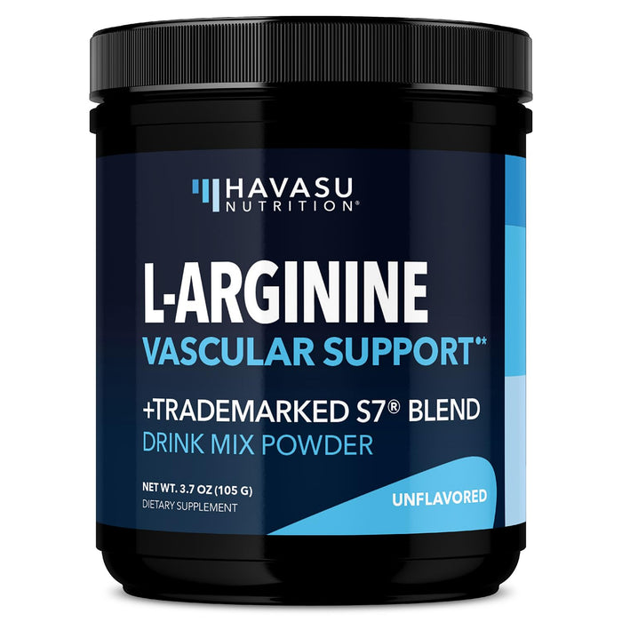 L Arginine Powder Nitric Oxide Supplement for Men and Women - Pre Workout and Post Workout Support with L-Arginine L Citrulline and Organic Beet Root Powder - Endurance and Performance - Unflavored