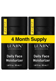 Lumin - Daily Face Moisturizer For Men - With Niacinamide, Mens Face Lotion, Mens Skin Care, Ideal For Normal & Combination Skin, 50ml, 2-Pack