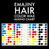 EMAJINY Formal Black Color Wax F25 Formal Black Color Wax, 1.2 oz (36 g), Made in Japan, Fragrance Free, 1 Day Black Rinse with Shampoo