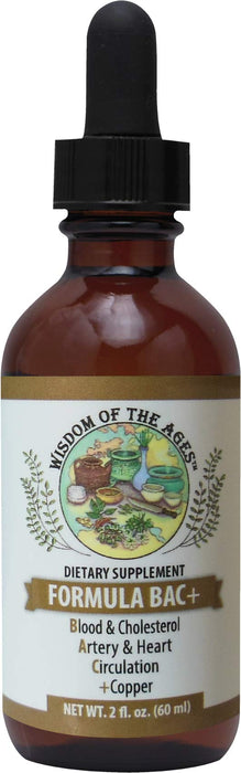 Wisdom of the Ages Formula BAC+ 2oz