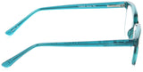 Sofia Vergara x Foster Grant Women's Alicia Reading Glasses Rectangular, Crystal Teal, 50 mm  (+ 2.75)