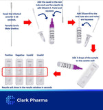 Chlamydia & Gonorrhoea Self Test Kit | Tests Male or Female for Chlamydia and Gonorrhea Using a Swab Test | Rapid STD STI Home Test (Chlamydia & Gonorrhoea)