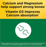 Nature Made Calcium Magnesium Zinc with D3 300 Tablets Bundle with Emergency Whistle