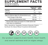 Truvani Algae Omega 3 | DHA Fatty Acids | Support for Joint, Immune, Heart, Skin, Brain Health | Vegan | 30 Day Supply