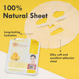 DERMAL 32 Combo Pack Collagen Essence Korean Face Mask - Hydrating & Soothing Facial Mask with Panthenol - Hypoallergenic Self Care Sheet Mask for All Skin Types - Natural Home Spa Treatment Masks