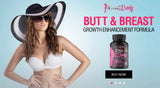 XtraBody Butt Enhancement and Breast Enlargement Supplement - Estrogen Enhancer - Increases Natural Curves, Reduces Menstrual Symptoms and Provides an Extra Boost of Energy (1 Bottle=30 Capsules)