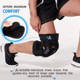 T TIMTAKBO Hinged Knee Brace,GEL Patella Support with Removable Dual Side Stabilizers,Knee Support for Meniscus Tear,Relieves ACL,Arthritis (XL fit Upper 22.5-25.5"/Lower 20-22")