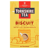 YORKSHIRE TEA Biscuit Brew 40 Tea Bags 100G