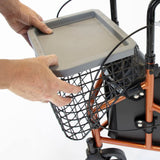 Basket and Tray Set for 3 Wheel ROLLATOR