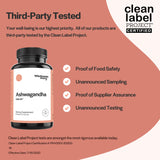 Vegan KSM 66 Ashwagandha Capsules| High Potency 5% Withanolides | Ashwagandha Root Extract Supplements | Ashwagandha 300mg | Stress Management & Well Being Support | 60 Ashwaganda Pills