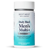 Best Nest Wellness Men's Daily Multivitamin - Men Vitamins for Overall Health, Multimineral Supplement with Probiotics, Methylfolate, A, C, D, E B12, Zinc & Whole Food Organic Blend Multi Vitamin 30Ct