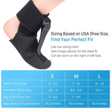 ZAYUU Plantar Fasciitis Relief Night Splint Sock: Custom Foot Support for Targeted Relief and Healing, Large Size