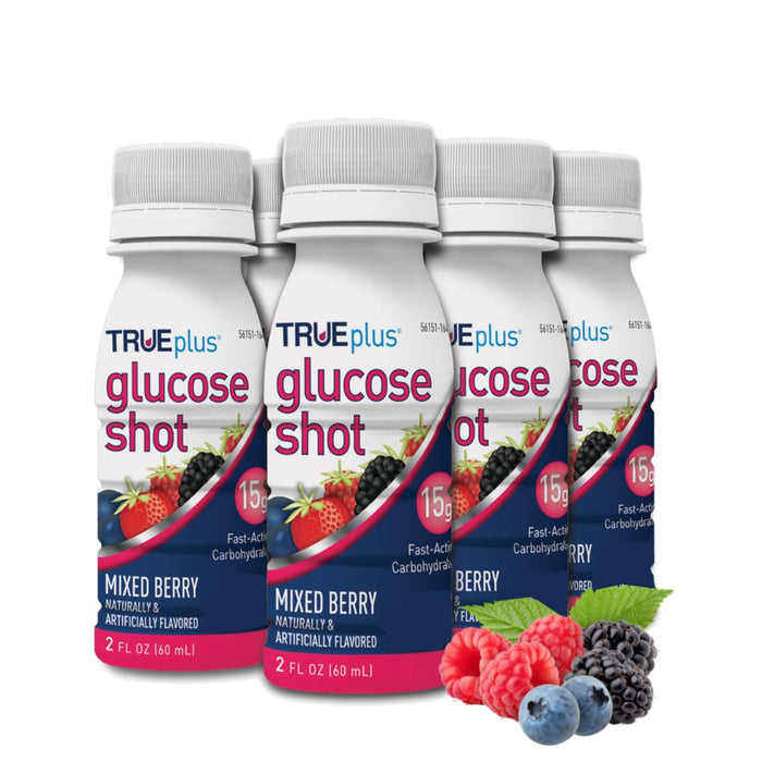 TRUEplus® Glucose Shots 6 bottles - Mixed Berry