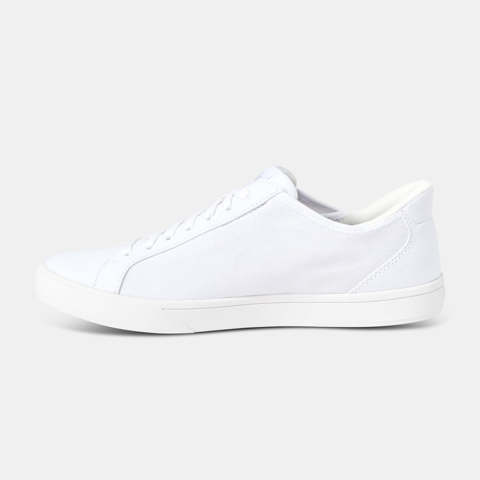 Kizik Irvine Comfortable Breathable Stretch Slip On Sneakers- Easy Slip-Ons | Casual Shoes for Men, Women and Elderly | Stylish, Convenient and Orthopedic Shoes for Everyday- White Wide M14/W15.5