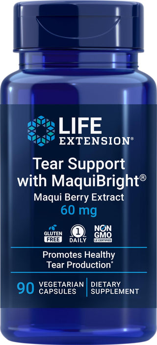 Life Extension Tear Support with MaquiBright, 90 Vegetarian Capsules