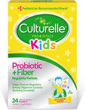 Culturelle Kids Regularity Probiotic & Fiber Dietary Supplement - Helps Restore Regularity & Keeps Kids' Digestive Systems Running Smoothly* - Works Naturally with Child's Body* - 24 Single Packets