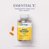 Solaray Bio E with Selenium Supplement, 400iu, 120 Count