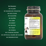 Barlowe's Herbal Elixirs Ursolic Acid Extract | 150mg | 60 Veggie Capsules | Stearate Free | Non-GMO | Glass Bottle | Vegetarian
