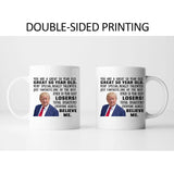 Donald Trump Mug, 50th Birthday Gifts for Men, Funny 50 Year Old Gift Coffee Mug, 1974 50th Birthday Mugs for Him, Dad, Uncle, Brother, Husband, Grandpa, Friend, Novelty Prank Gift 11 oz Tea Cup