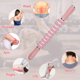 Bendable Muscle Roller Stick for Fascial Massage, Cellulite, and Sore Muscles - Multi-Functional Massage Roller Stick for Legs and Back Muscle Recovery - 2023 Upgrade