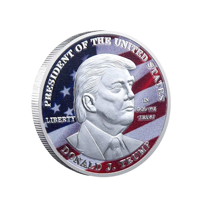 Trump Mugshot Donald Trump Coin 2024 Keep America Great Again American Eagle Commemorative Coin Collectibles Gift Gold Coin