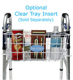 Top Glides Premium Clip-on Walker Basket