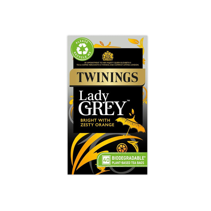 TWININGS (UK) Lady Grey 40 Tea Bags