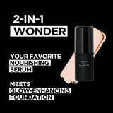 Deck of Scarlet Skin Edit Serum Foundation Stick - Clean And Vegan Makeup - Hydrating Formula With Natural Glowy Finish