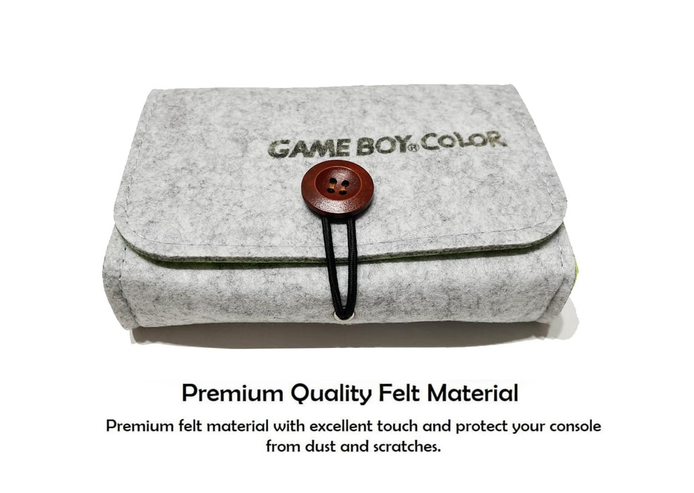 Felt Soft Carrying Case for Nintendo Game Boy Color Portable Travel
