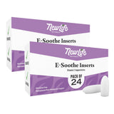 NewLife Naturals Vitamin E Suppositories 38IU - Vaginal Dryness Irritation Menopause Atrophy Relief - All Natural Estrogen Free Feminine Care - 2 x 24 Packs (48 Total)