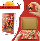 Halloween Advent Calendar, Halloween Horror Movie Figures Advent Calendar Toy Blind Box 2024, Halloween Horror Atmosphere Ghost Countdown Calendar with 24Pcs Halloween Dolls Collectible Gift (C)