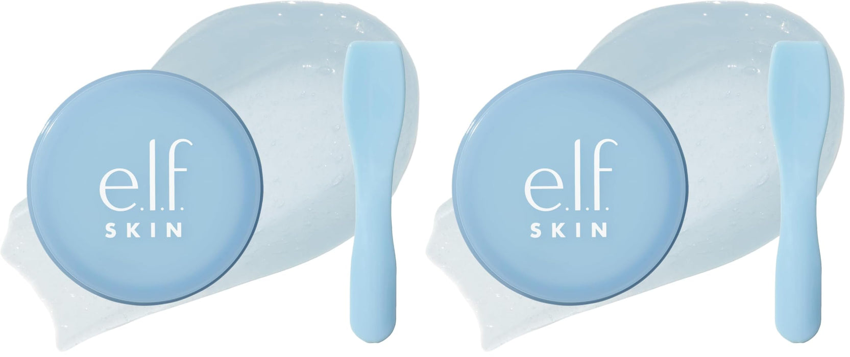 e.l.f. SKIN Holy Hydration! Lip Mask | Hydrating | Hyaluronic Acid | Non-Sticky | Pack of 2