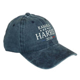 Kamala Harris 2024 Hat Kamala Harris Baseball Cap Show Support for Kamala Harris for Men and Women Adjustable Trucker Cap Navy Blue