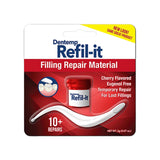 Dentemp Refil-It Dental Repair Kit - Temporary Tooth Filling (Cherry Flavor)