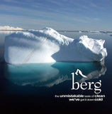 Berg Water, Sourced from Icebergs, 25.36oz (One 750ml Glass Bottle)