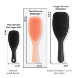 Tangle Teezer | The Ultimate Detangler Hairbrush for Wet & Dry Hair | For All Hair Types | Eliminates Knots & Reduces Breakage | Apricot