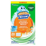 Scrubbing Bubbles Fresh Brush Flushable Refills, Citrus 20 CT