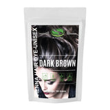 1 Pack Of Dark Brown Henna Hair & Beard Color/Dye 150 Grams - Natural Hair Color, Plant-based Hair Dye - The Henna Guys