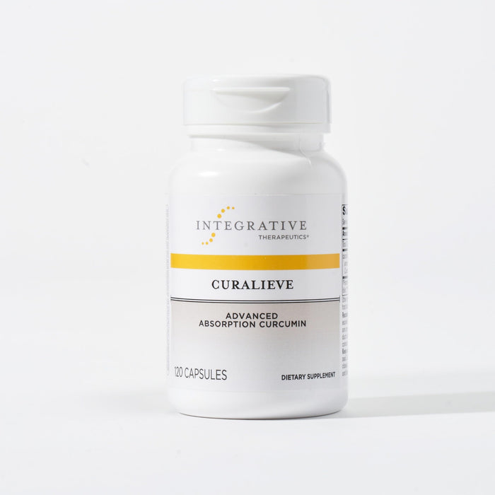 Integrative Therapeutics Curalieve - Dietary Supplement with Bioavailable Curcumin - Supplement to Support Antioxidant Pathways & Joint Function* - Vegan & Gluten-Free - 120 Capsules