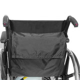 DMI Wheelchair Bag Provides Storage on Wheelchairs and Transport Chairs for Elderly and Disabled, FSA HSA Eligible, Straps for Quick and Easy Install, Black