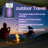 Mozz Guard Mosquito Zapper, 2024 New MozzGuard Outdoor Mosquito Lamp, USB Charing and Low Noise, Portable Cordless Bug Zapper Outdoor, for Indoor, Home Garden, Camping, Picnic (2)