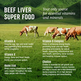 One Earth Health Beef Liver Capsules. 100% Grass Fed New Zealand Beef Liver. Pasture Raised. GMO and Filler Free. 200 Capsules (3,000mg Serving)