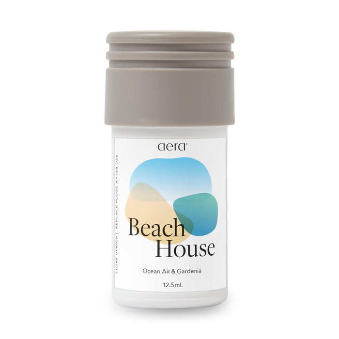Aera Mini Beach House Home Fragrance Scent Refill - Notes of Ocean Air and Gardenia - Works with Aera Mini Diffuser, Mini Scent Capsule Size