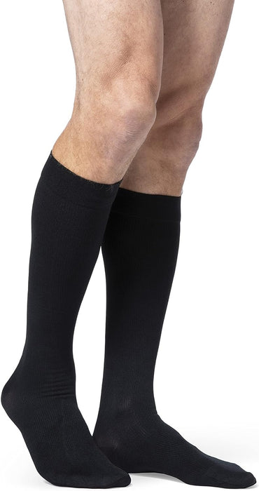 SIGVARIS Men’s DYNAVEN Closed Toe Calf-High Socks 20-30mmHg