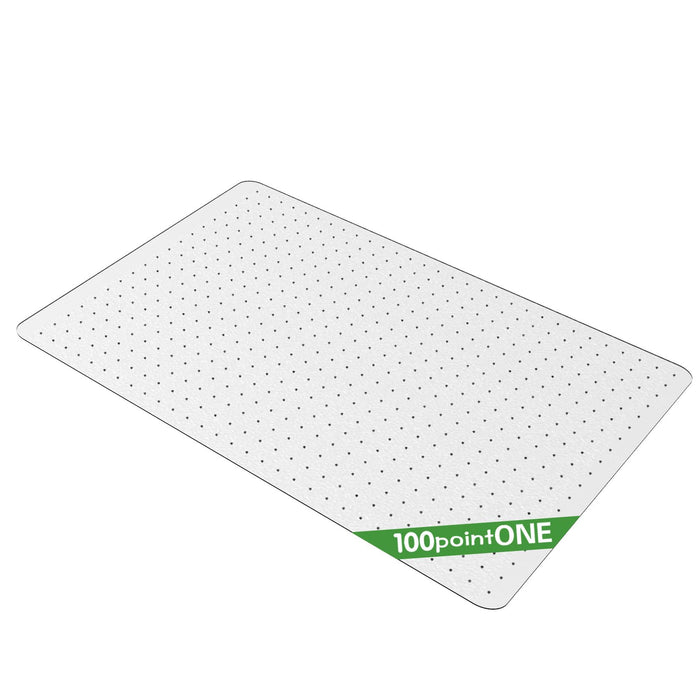 100pointONE Chair Mat for Carpeted Floors - 30" x 48" Office Chair Mat for Low Pile Carpet, Easy Glide Desk Chair Floor Mat for Carpets