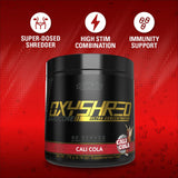 OxyShred Hardcore Pre-Workout Powder – 40 Servings – Super-Dosed Formula with L-Glutamine, Acetyl-L-Carnitine & 275mg Caffeine – Cali Cola Flavor