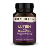 Dr. Mercola Lutein with Zeaxanthin, 30 Servings (30 Capsules), 40 mg Lutein Per Serving, Dietary Supplement, Supports Vision Health and Cognitive Function, Non-GMO