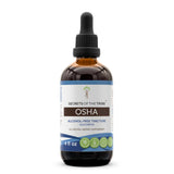 Secrets of the Tribe OSHA Alcohol-Free Liquid Extract, Responsibly farmed OSHA (Ligusticum porteri) Dried Root 4 FL OZ