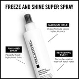 Paul Mitchell Freeze and Shine Super Hairspray, Maximum Hold, Shiny Finish Hairspray, For Coarse Hair, 16.9 fl oz